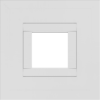 WDMA 12x12 (11.5 x 11.5 inch) Vinyl uPVC White Picture Window without Grids-2