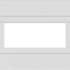 WDMA 18x12 (17.5 x 11.5 inch) Vinyl uPVC White Picture Window without Grids-2