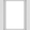 WDMA 18x24 (17.5 x 23.5 inch) Vinyl uPVC White Picture Window without Grids-1