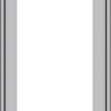 WDMA 18x30 (17.5 x 29.5 inch) Pine Wood Light Grey Aluminum Push out Casement Window without Grids Exterior