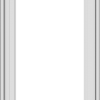 WDMA 18x30 (17.5 x 29.5 inch) White Vinyl uPVC Crank out Casement Window without Grids Exterior