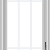 WDMA 18x30 (17.5 x 29.5 inch) White Vinyl uPVC Crank out Casement Window with Prairie Grilles