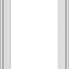 WDMA 18x36 (17.5 x 35.5 inch) White Vinyl uPVC Crank out Casement Window without Grids Exterior