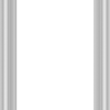WDMA 18x40 (17.5 x 39.5 inch) White Vinyl uPVC Crank out Casement Window without Grids Interior