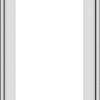 WDMA 18x48 (17.5 x 47.5 inch) uPVC Vinyl White push out Casement Window without Grids Exterior