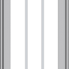 WDMA 18x54 (17.5 x 53.5 inch) Pine Wood Light Grey Aluminum push out Casement Window with Prairie Grilles