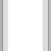 WDMA 18x54 (17.5 x 53.5 inch) uPVC Vinyl White push out Casement Window without Grids Exterior