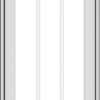 WDMA 18x54 (17.5 x 53.5 inch) uPVC Vinyl White push out Casement Window with Prairie Grilles