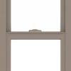 WDMA 18x54 (17.5 x 53.5 inch) Vinyl uPVC Brown Single Hung Double Hung Window without Grids Interior