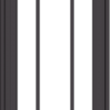 WDMA 18x60 (17.5 x 59.5 inch) Pine Wood Dark Grey Aluminum Crank out Casement Window with Prairie Grilles