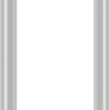 WDMA 18x60 (17.5 x 59.5 inch) White Vinyl uPVC Crank out Casement Window without Grids Interior