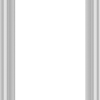WDMA 18x66 (17.5 x 65.5 inch) White Vinyl uPVC Crank out Casement Window without Grids Interior