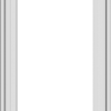 WDMA 18x66 (17.5 x 65.5 inch) White Vinyl uPVC Crank out Casement Window without Grids Exterior