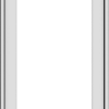 WDMA 18x72 (17.5 x 71.5 inch) White Vinyl uPVC Push out Casement Window without Grids Exterior