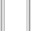 WDMA 18x72 (17.5 x 71.5 inch) White Vinyl uPVC Crank out Casement Window without Grids Exterior