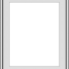 WDMA 20x24 (19.5 x 23.5 inch) Vinyl uPVC White Push out Casement Window without Grids Exterior