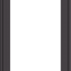 WDMA 20x30 (19.5 x 29.5 inch) Pine Wood Dark Grey Aluminum Crank out Casement Window without Grids Exterior