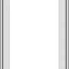 WDMA 20x30 (19.5 x 29.5 inch) Vinyl uPVC White Push out Casement Window without Grids Exterior
