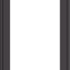 WDMA 20x32 (19.5 x 31.5 inch) Pine Wood Dark Grey Aluminum Crank out Casement Window without Grids Exterior