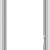 WDMA 20x40 (19.5 x 39.5 inch) Vinyl uPVC White Push out Casement Window without Grids Interior
