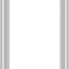 WDMA 20x40 (19.5 x 39.5 inch) White Vinyl uPVC Crank out Casement Window without Grids Interior