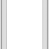 WDMA 20x40 (19.5 x 39.5 inch) White Vinyl uPVC Crank out Casement Window without Grids Exterior