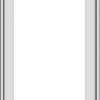 WDMA 20x48 (19.5 x 47.5 inch) uPVC Vinyl White push out Casement Window without Grids Exterior