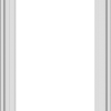 WDMA 20x48 (19.5 x 47.5 inch) White Vinyl uPVC Crank out Casement Window without Grids Exterior