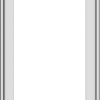 WDMA 20x54 (19.5 x 53.5 inch) uPVC Vinyl White push out Casement Window without Grids Exterior