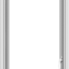 WDMA 20x54 (19.5 x 53.5 inch) uPVC Vinyl White push out Casement Window with Fractional Grilles