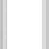 WDMA 20x54 (19.5 x 53.5 inch) White Vinyl uPVC Crank out Casement Window without Grids Exterior