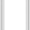 WDMA 20x60 (19.5 x 59.5 inch) White Vinyl uPVC Crank out Casement Window with Fractional Grilles