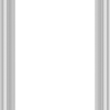 WDMA 20x66 (19.5 x 65.5 inch) White Vinyl uPVC Crank out Casement Window without Grids Interior