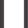 WDMA 20x72 (19.5 x 71.5 inch) Pine Wood Dark Grey Aluminum Crank out Casement Window without Grids Exterior