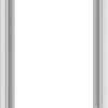 WDMA 20x72 (19.5 x 71.5 inch) White Vinyl uPVC Push out Casement Window without Grids Interior