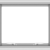 WDMA 24x20 (23.5 x 19.5 inch) White uPVC Vinyl Push out Awning Window without Grids