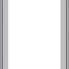 WDMA 24x30 (23.5 x 29.5 inch) Pine Wood Light Grey Aluminum Push out Casement Window without Grids Exterior