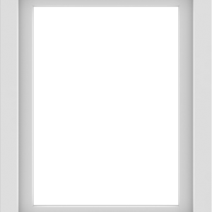 WDMA 24x30 (23.5 x 29.5 inch) Vinyl uPVC White Picture Window without Grids-1
