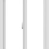 WDMA 24x30 (23.5 x 29.5 inch) Vinyl uPVC White Slide Window without Grids Interior