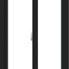 WDMA 24x30 (23.5 x 29.5 inch) Vinyl uPVC Black Slide Window without Grids Interior