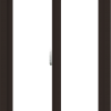 WDMA 24x30 (23.5 x 29.5 inch) Vinyl uPVC Dark Brown Slide Window without Grids Interior