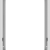 WDMA 24x30 (23.5 x 29.5 inch) White Vinyl uPVC Crank out Awning Window without Grids