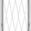 WDMA 24x30 (23.5 x 29.5 inch) White Vinyl uPVC Crank out Awning Window without Grids with Diamond Grills