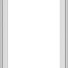 WDMA 24x30 (23.5 x 29.5 inch) White Vinyl uPVC Crank out Casement Window without Grids Exterior