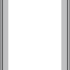WDMA 24x32 (23.5 x 31.5 inch) Pine Wood Light Grey Aluminum Push out Casement Window without Grids Exterior