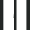 WDMA 24x36 (23.5 x 35.5 inch) Vinyl uPVC Black Slide Window without Grids Interior