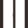WDMA 24x36 (23.5 x 35.5 inch) Vinyl uPVC Dark Brown Slide Window without Grids Interior