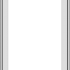 WDMA 24x40 (23.5 x 39.5 inch) Vinyl uPVC White Push out Casement Window without Grids Exterior