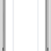 WDMA 24x40 (23.5 x 39.5 inch) White Vinyl uPVC Crank out Awning Window with Prairie Grilles