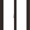 WDMA 24x42 (23.5 x 41.5 inch) Vinyl uPVC Dark Brown Slide Window without Grids Interior